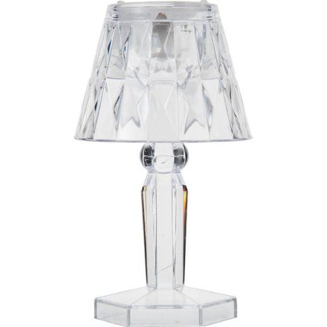 Lampe de table en cristal, veilleuse LED diamant, lumière d’ambiance de chevet, cadeau d’anniversaire pour copines et amies L 6.56.511.5cm (SKU produit : 97354847 SKU Offre : 250905A-18) (1/4)