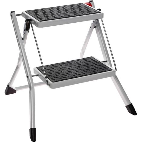 Marchepied 2 Marches 49cm Blanc