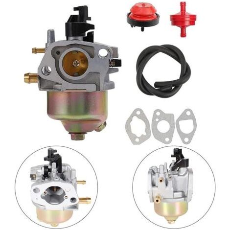 Kit complet pour carburateur tondeuses à gazon tractées PowerSmart DB2194SR 170cc avec tous les accessoires fournis -