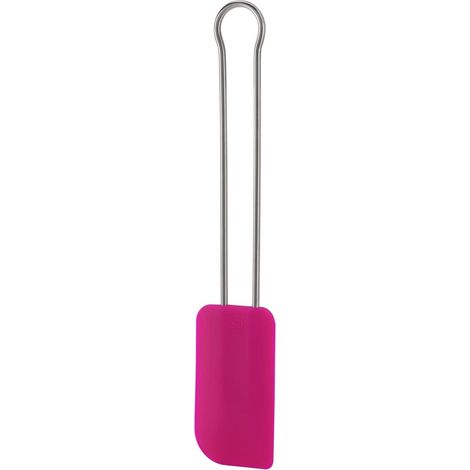 RÖSLE Teigschaber Pink Charity Edition Teigspachtel als Back und Kochhelfer Silikon 26 cm breit (1/5)