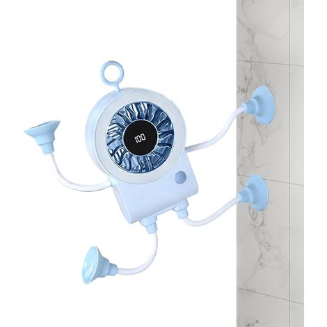 Ventilateur Rechargeable Réglable Ventouse 5 Modes 100 (1/5)
