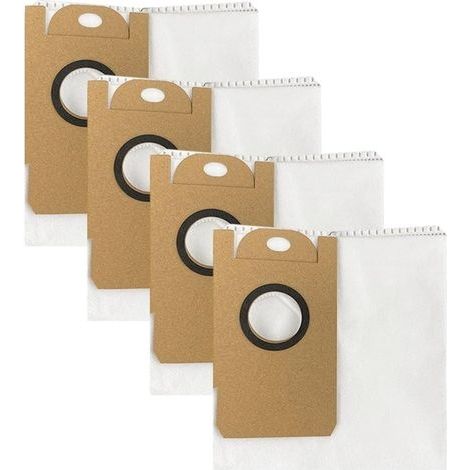 Compatible with Roborock H50 Ultra handheld vacuum cleaner accessories: 4 non-woven dust collection bags (1/4)