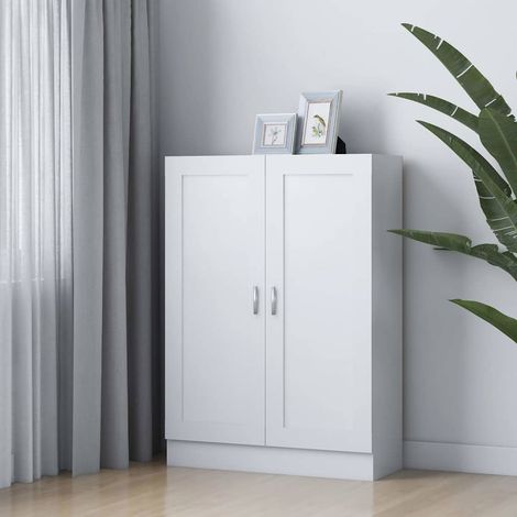 Book Cabinet White 82,5x30,5x115 cm Engineered Wood vidaXL
