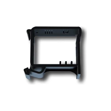 Support DIN Ajax 51170.132.BL pour relais et interrupteur mural, noir. (1/3)
