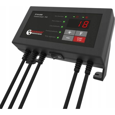 CONTROLADOR DE HORNO DE AHORRO DE ENERGÍA: BOMBA DE CALEFACCIÓN CENTRAL Y VENTILADOR. LED, CONTROL (1/2)