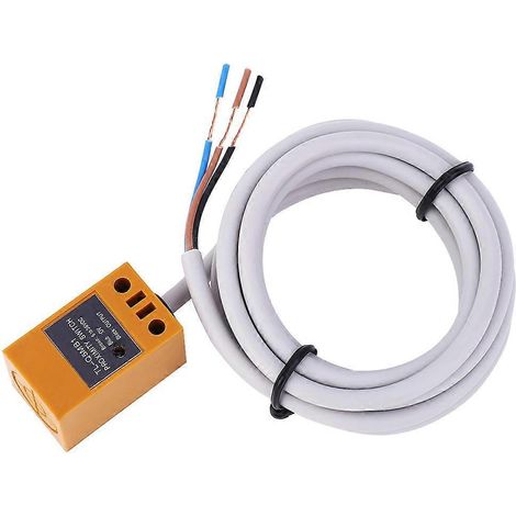 10 Stück JYIO TL Q5MB1 5mm induktiver Näherungsschalter, 3-adrig, PNP, normalerweise offen, 6-36VDC