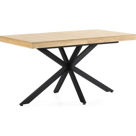 Tavolo da pranzo allungabile Genova Color Rovere, 140-180 cm