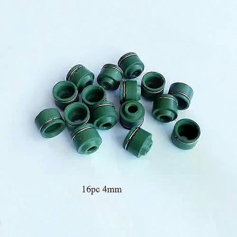 Lot de 16 joints d'étanchéité de tige de soupape d'admission et d'échappement pour moteurs de motos (Honda, Yamaha, Suzuki, Kawasaki) - Diamètres : 3,5 mm, 4 mm, 4,5 mm, 5 mm, 5,5 mm et 6 mm (1/5)