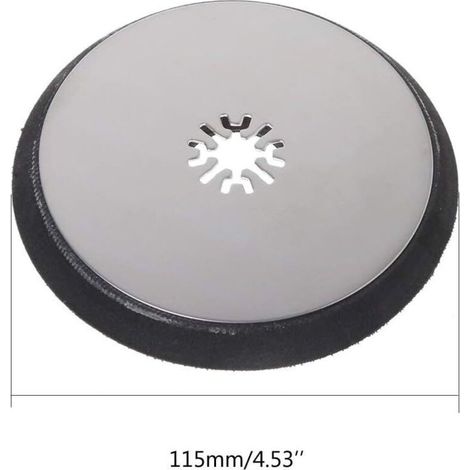 Tapis de ponçage Rond Multi-Outils oscillant de 115 mm pour Fein Multimaster Chicago Bosch (1/3)