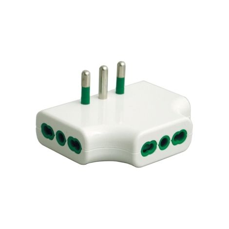 Adattatore piat.3bpr.2p+t 10/16a (1/5)