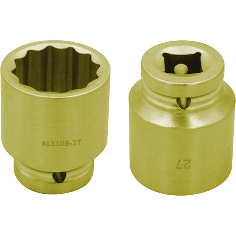 LLAVE DE VASO IMPACTO 1/2 19 MM AL-BR