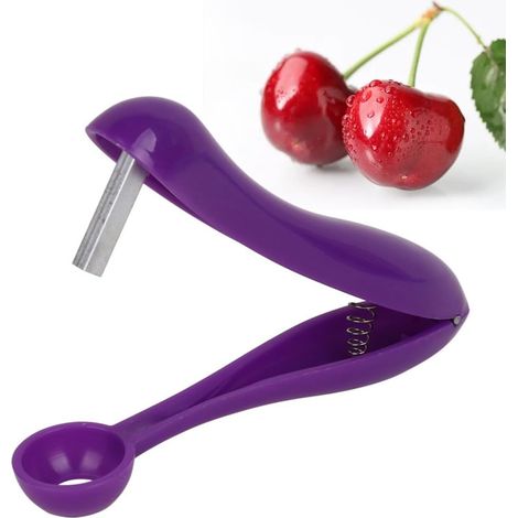 1 Pcs Cherry Pitter Tool Stoner Professionnel Noyaux De Cerise Outil Dénoyauteur Cerises Outils De Dénoyauteur De Cerises Pour Faire La Cerises (1/4)
