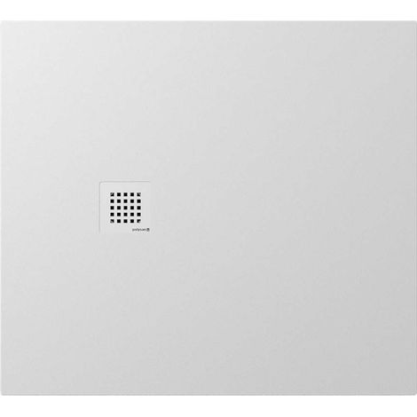 Polysan Tre - Plato de ducha Neca de 100x90 cm, blanco mate 84306.11 (1/5)