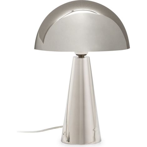 Tischlampe 25x11x36 Nickelmetallmöbel / Hilfstische für alle Stile, um dem Haus eine Note zu verleihen (1/3)