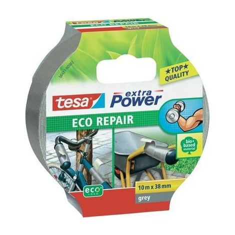 Tesa Extra Power ECO REPAIR Cinta adhesiva gris 38 mm x 10 m