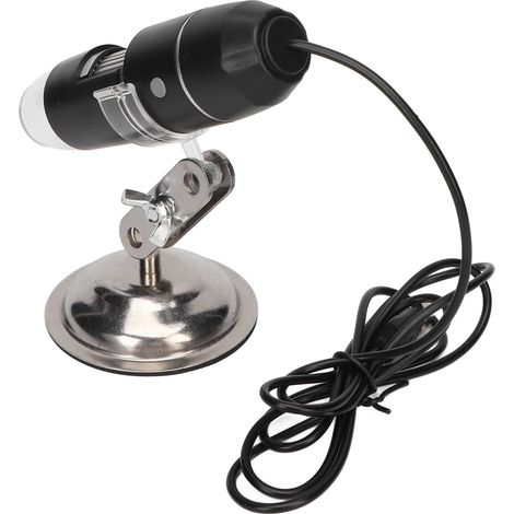 Microscope numérique 0X-200X USB avec 8 LED blanches, caméra de grossissement portable pour Windows XP (1/5)