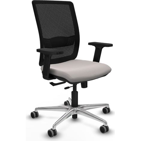 Chaise piqueras y crespo Haches cuir synthétique noir bras ajustables (1/2)
