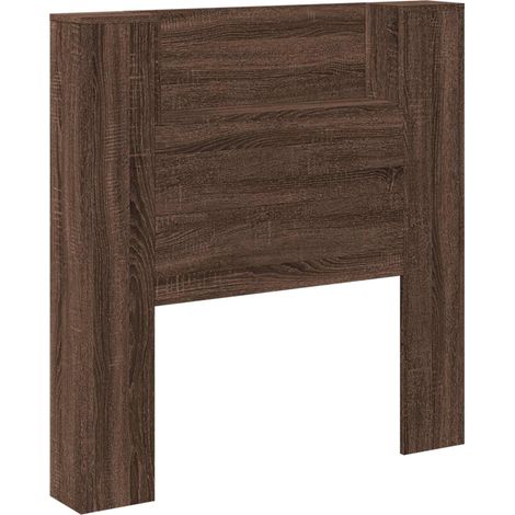 Cabecero Marrón Roble Madera de ingeniería vidaXL