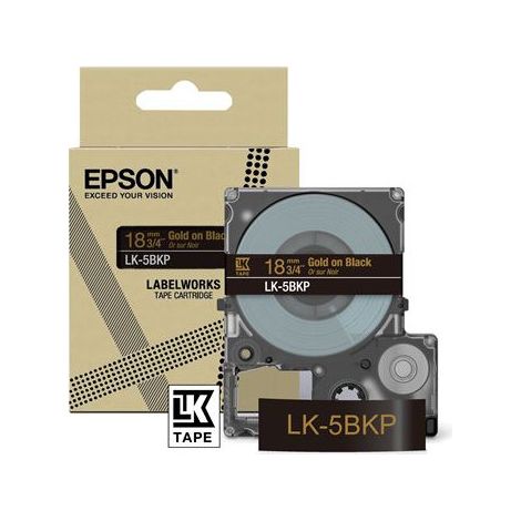 Epson LK-5KBM Noir, Or
