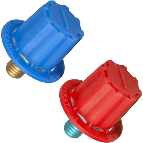 2 Pièces Adaptateurs De Borne Batterie, Adaptateur Pôle De Batterie En Laiton Avec Vis En Acier Inoxydable Et Rondelles, Adaptateur Pour Bornes De Batterie Au Lithium Positives Négatives (1/5)