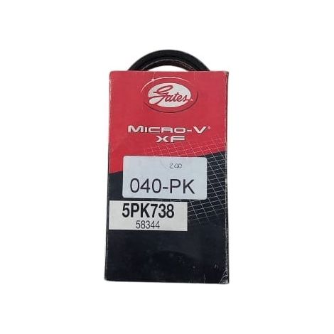 5pk738 cinghia poly-v alternatore servizi marca gates (1/5)