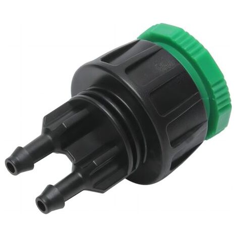 Raccord de tuyau en plastique 10pcs adaptateur de micro - irrigation raccord rapide pour tuyau 4 / 7mm (1/5)