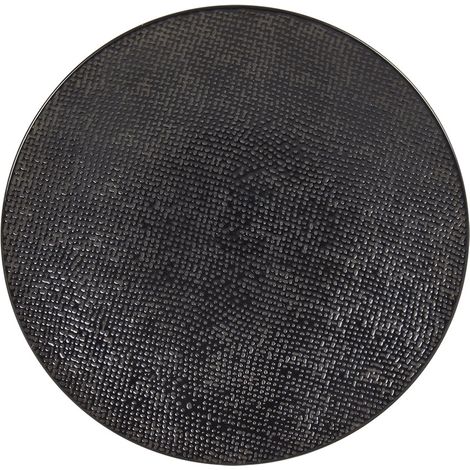 Table Passion - Assiette à dessert Vésuvio noir 21 cm (lot de 6) (1/3)