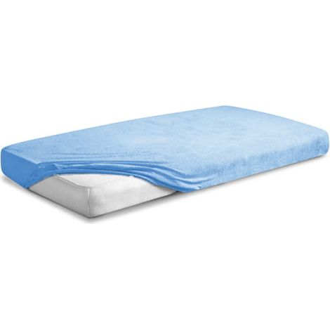 Telo FROTTE PREMIUM con gomma 110x190, 120x200x20, unit blue24, MATEX (1/5)