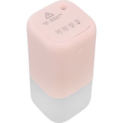 Diffuseur d'huiles essentielles amovible, ultra silencieux, chauffage et atomisation complète, humidificateur d'air 150 ml rose (1/5)