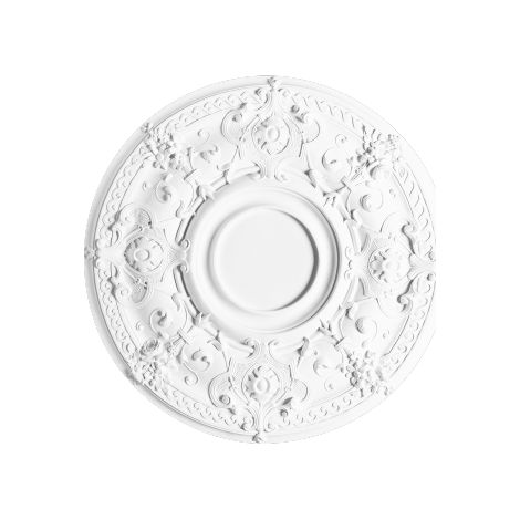Rosace de plafond Ø 71,5 cm polyuréthane Orac R38