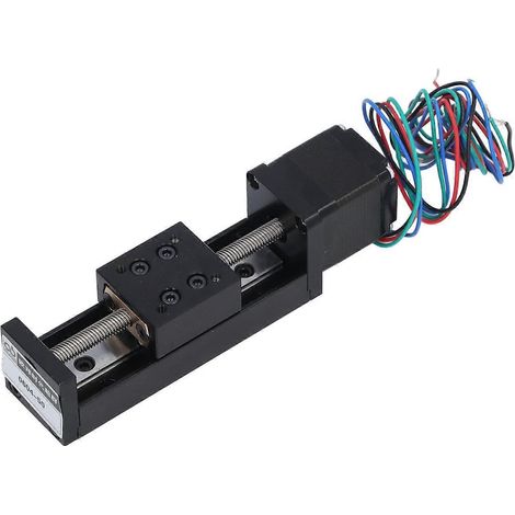 Mini-guidage linéaire à 28 moteurs pas à pas et course de 50 mm – Système de guidage linéaire à monter soi-même