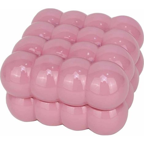 Boîte de rangement Cece rose élégante - Rose poudré élégant (1/2)