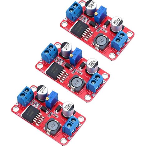Lot de 3 modules d'alimentation XL6019 (XL6009 mis à niveau) DC-DC Step Up Boost Sortie réglable 5 V 6 V 12 V 24 V 3-35 V à 5-40 V (1/5)