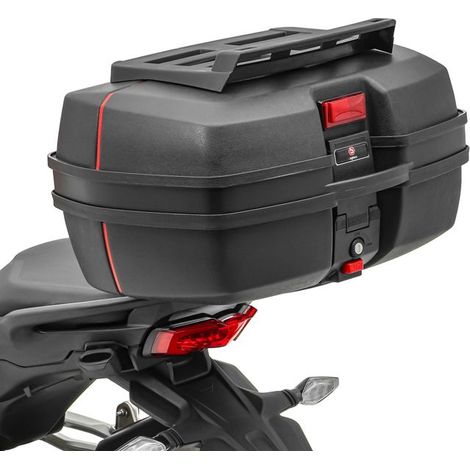 Top Case Moto Bagtecs DK45 universel 45 Litres avec porte-bagages