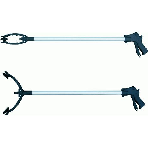 Tige de collecteur de dA chets 87 cm poignA e en aluminium jardin plage nettoyage