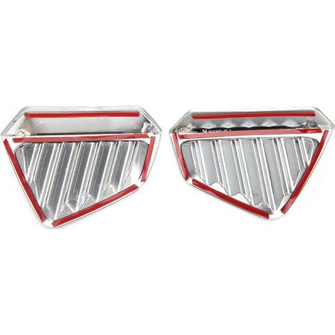 Ensemble de deux pièces chromées pour tableau de bord et cache de ventilation pour SUV Mercedes-Benz W167 X167 de 2020. (1/3)