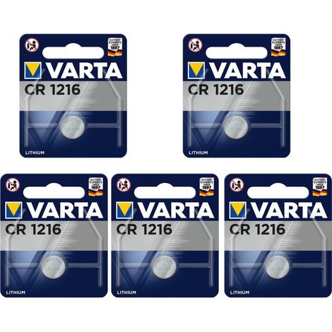 .Varta CR 1216 3V au lithium.
.
.
.