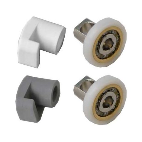 KIT SCORRIMENTO SMERALDA CON CUSCINETTI  Argento Lucido     GIAVA