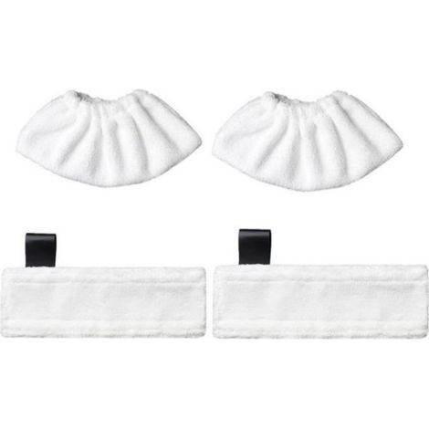 Chiffon de nettoyage - - EasyFix SC2, SC3, SC4, SC5 - Réutilisable - Kit de 2 Bonnettes Microfibre (1/4)