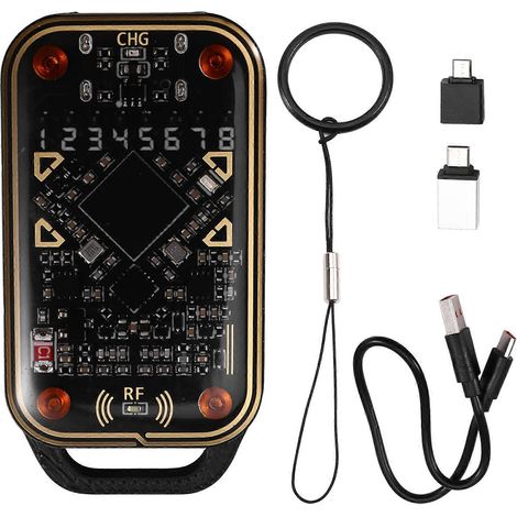 Chameleon V3.0 Lecteur/Émulateur de puces RFID amélioré 125 kHz 13,56 MHz Copieur/Enregistreur NFC pour cartes à puce ID IC (1/5)