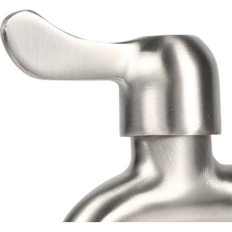 Adaptateur Robinet Jardin - Acier Inoxydable 304 - Montage Murale - Pour Machine À Laver Piscine Salle De Bain - 1 Pièce (1/5)