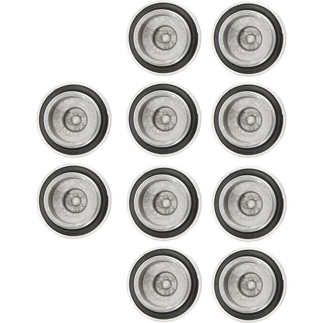 10 Joints de vidange moteur Moto avec rondelle, étanchéité renforcée, pour GY6 QMB139 157QMJ, boulons en acier, jeu de 10 (1/5)