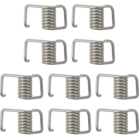 Kit de 10 ressorts de compression haute résistance (1 x 1 x 0,5 cm) pour imprimante 3D : support de bras de renvoi d'extrudeuse, amélioration de la stabilité du plateau (1/5)