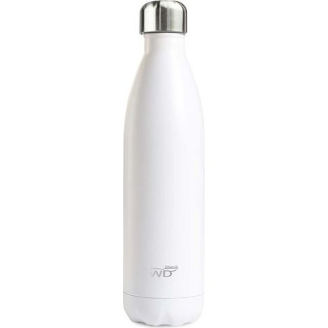 PURO Borraccia Bottiglia Termica In Acciaio Doppio Strato  Bianco 750 ml