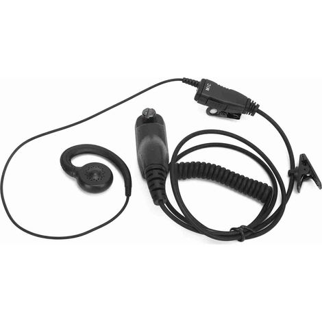 Oreillette PTT pour talkie-walkie Motorola MICXpr‑6300/6350/6500/6550/6580/7350/7550 (1/5)