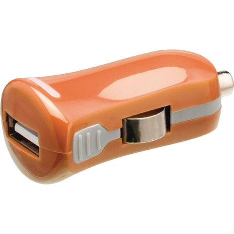 Valueline Vlmp11950o Chargeur automatique USB A Femelle - Prise automatique 12v Oranje (1/3)