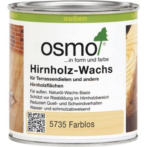 OSMO 5735 Hirnholzwachs farblos, 375 ml (1/3)
