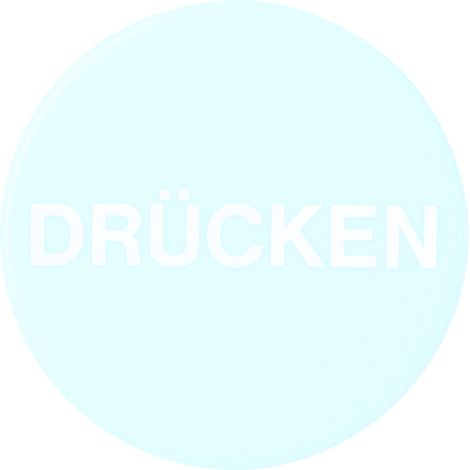 Symbole de pression, autocollant, gris roche
