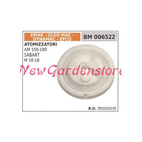 Poulie de démarrage EMAK moteur brumisateur AM 150 180 SABART M18-18 006522