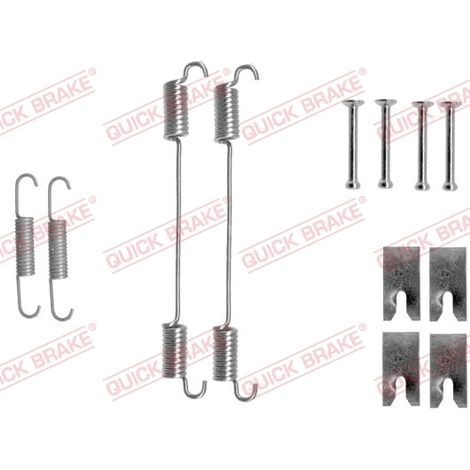 Kit d'accessoires, mâchoire de frein Quick Brake 105-0862 FIAT